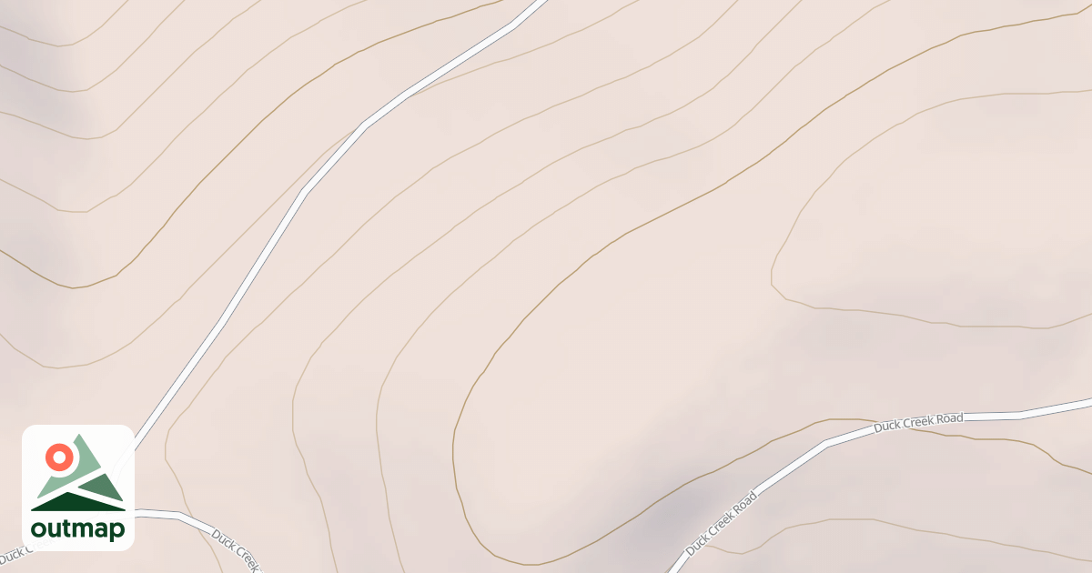Map of DUCK CRK-BIRDH CRK SPUR 001