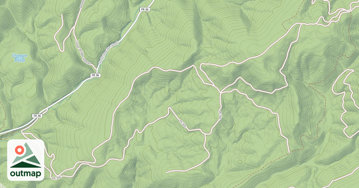 Map of BEAR TOLLEY