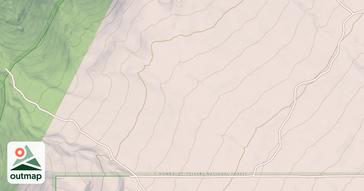 Map of CORRAL CREEK