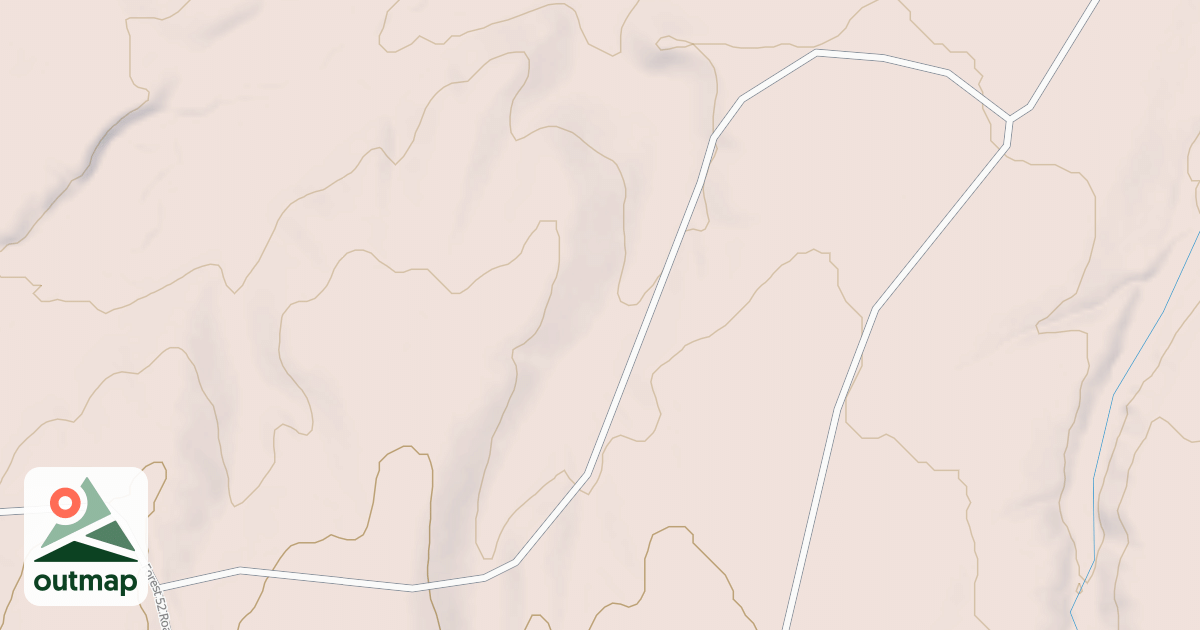 Map of USFS National Forest System Roads {99F69734-E121-4272-A123-715E963C05DE}