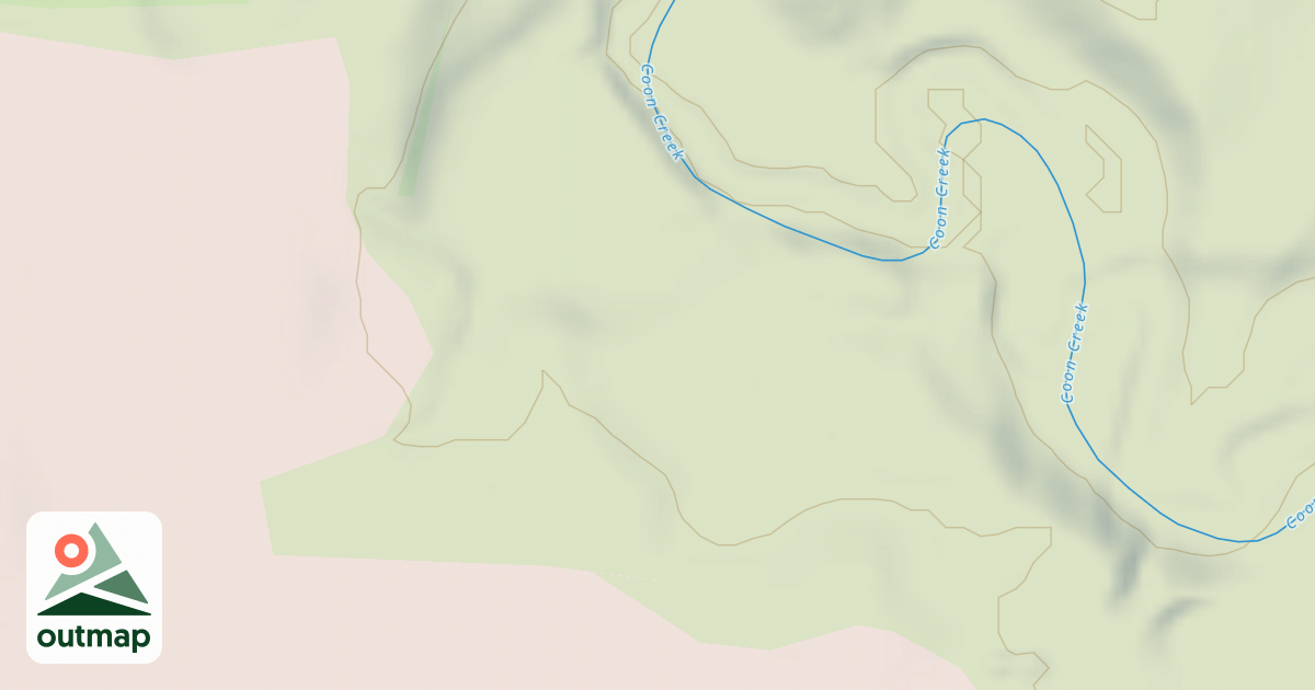 Map of Shady Oaks Native Prairie Adventure Trails