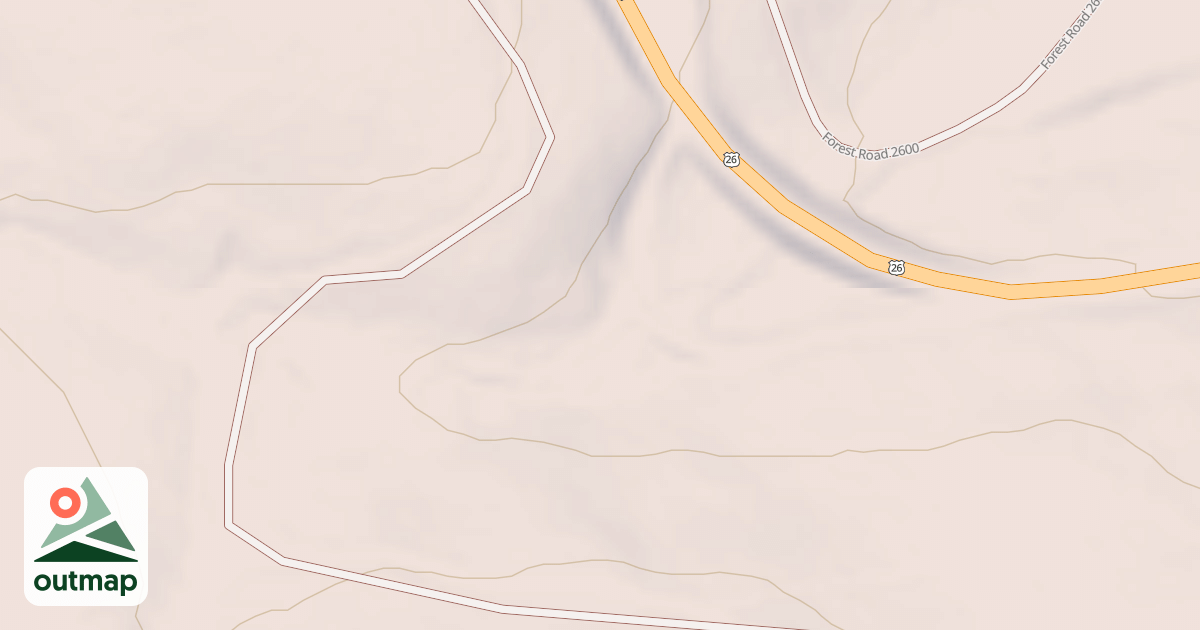 Map of USFS National Forest System Roads {7787B27B-3FDB-4998-B264-34B50D39C8A1}