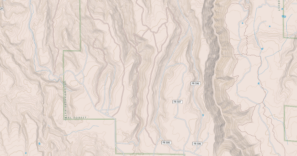 Map preview of CALLAN DIVIDE