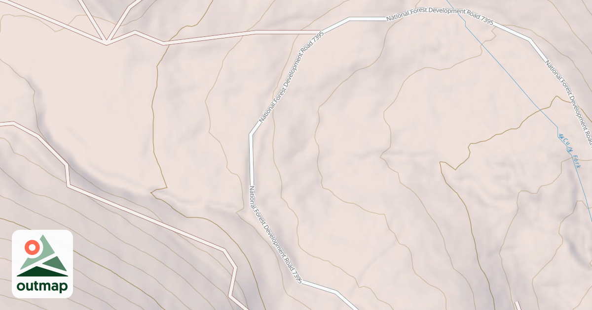 Map of USFS National Forest System Roads {110E978E-A793-48DA-921A-97C6C2024CBC}