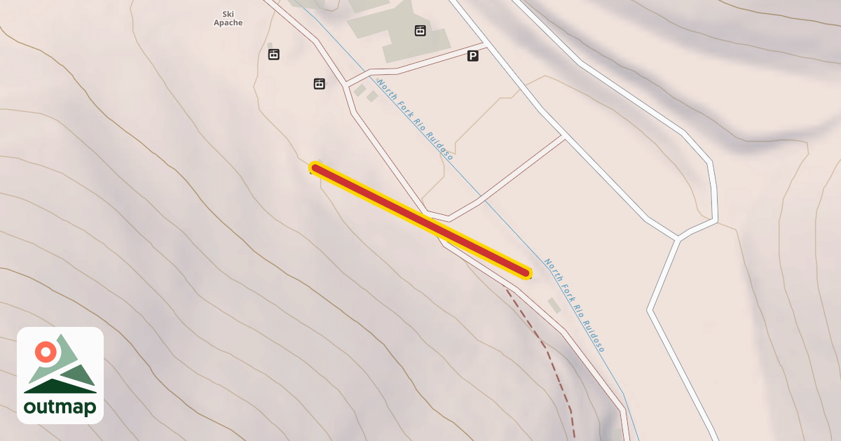Map of Triple Chair #5