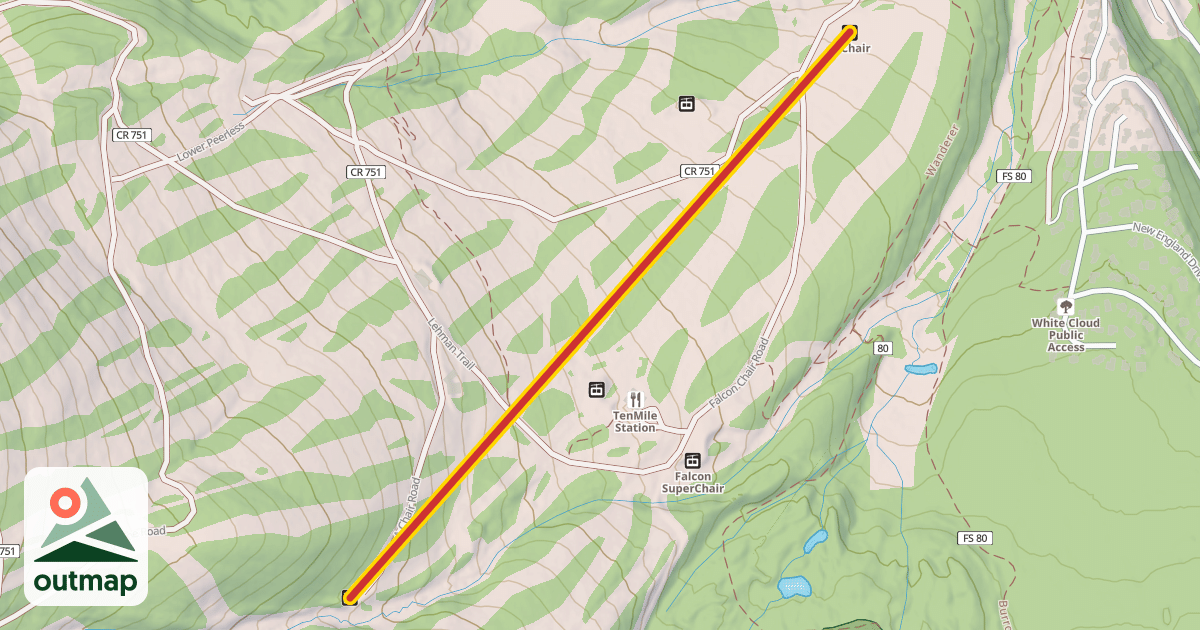 Map of A-Chair