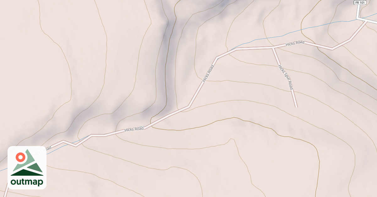 Map of HICKS