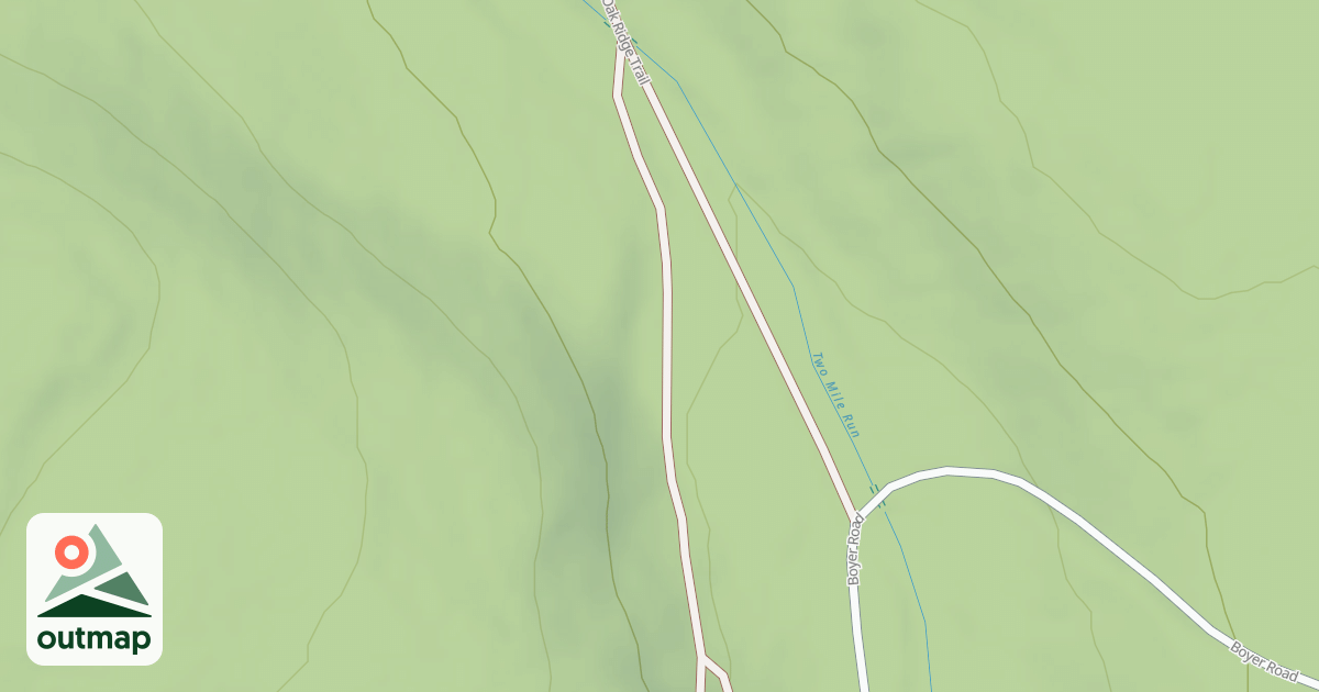Map of Whiskey Springs Trails