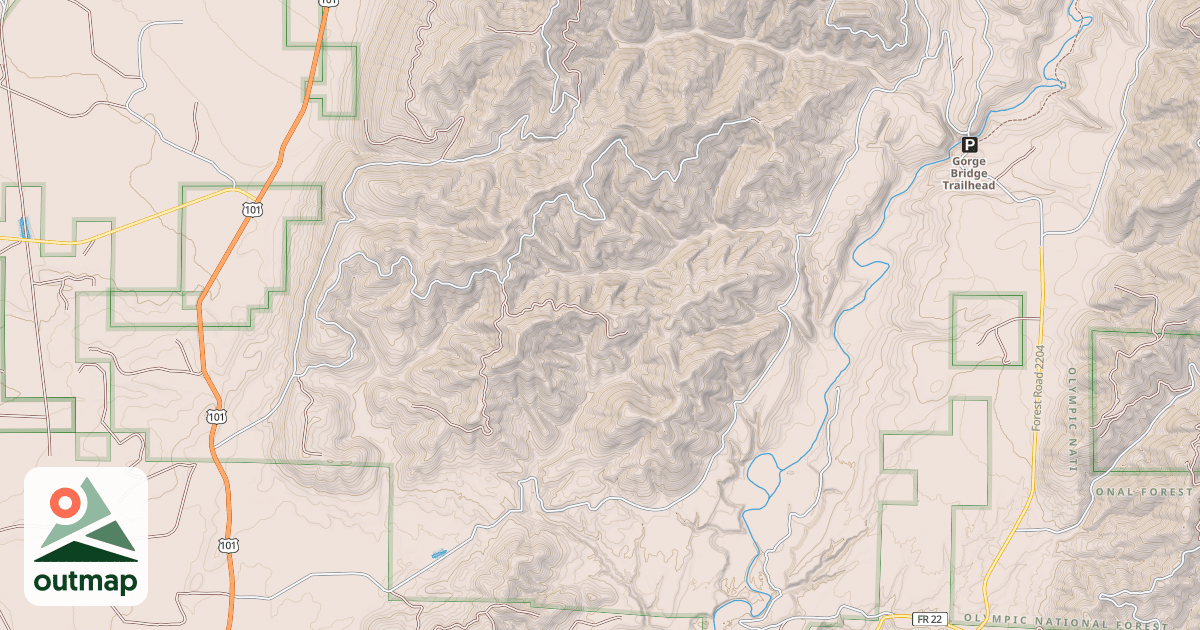 Map of NEWBERRY CREEK