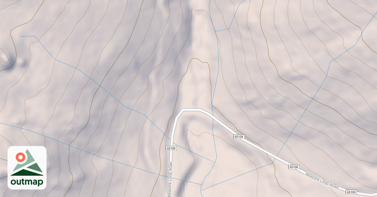 Map of BEASORE LOOP T6