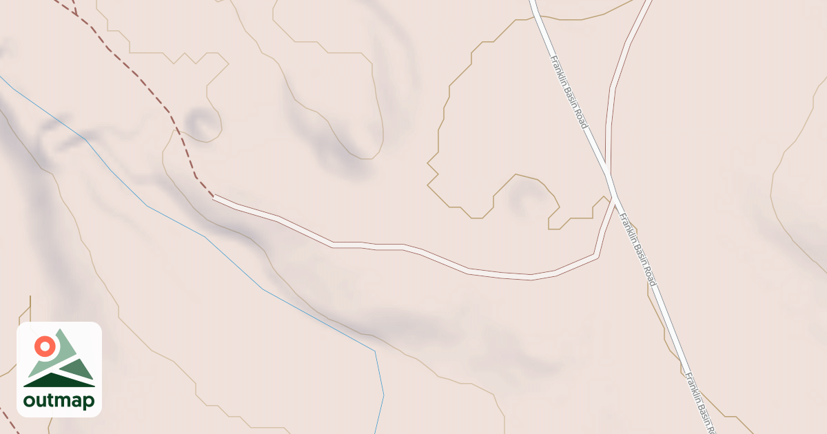 Map of FRANKLIN LOOP