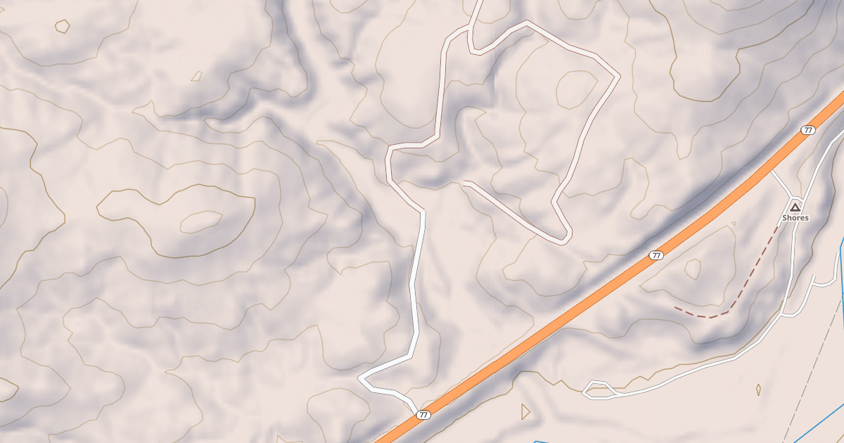 Map preview of BLM National GTLF Public Motorized Roads 85154941-d266-4225-acc2-207a61b63ff5