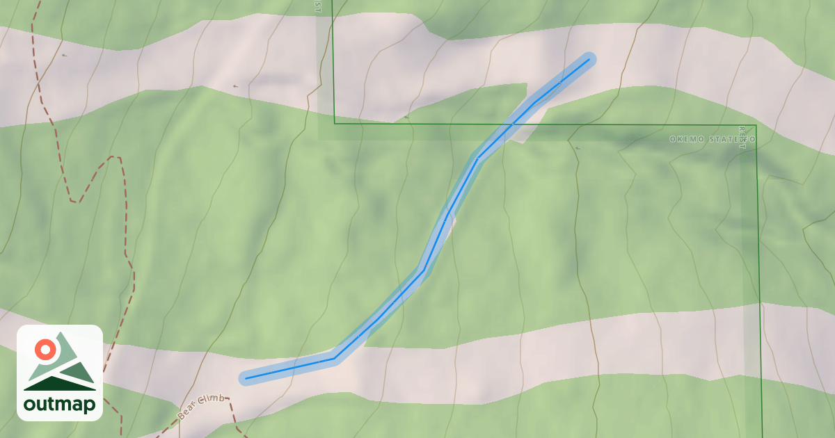 Map of Chute