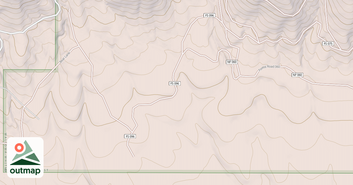 Map of USFS National Forest System Roads {59AC9ECD-BDCB-4B5C-86DB-11A38CB5C078}