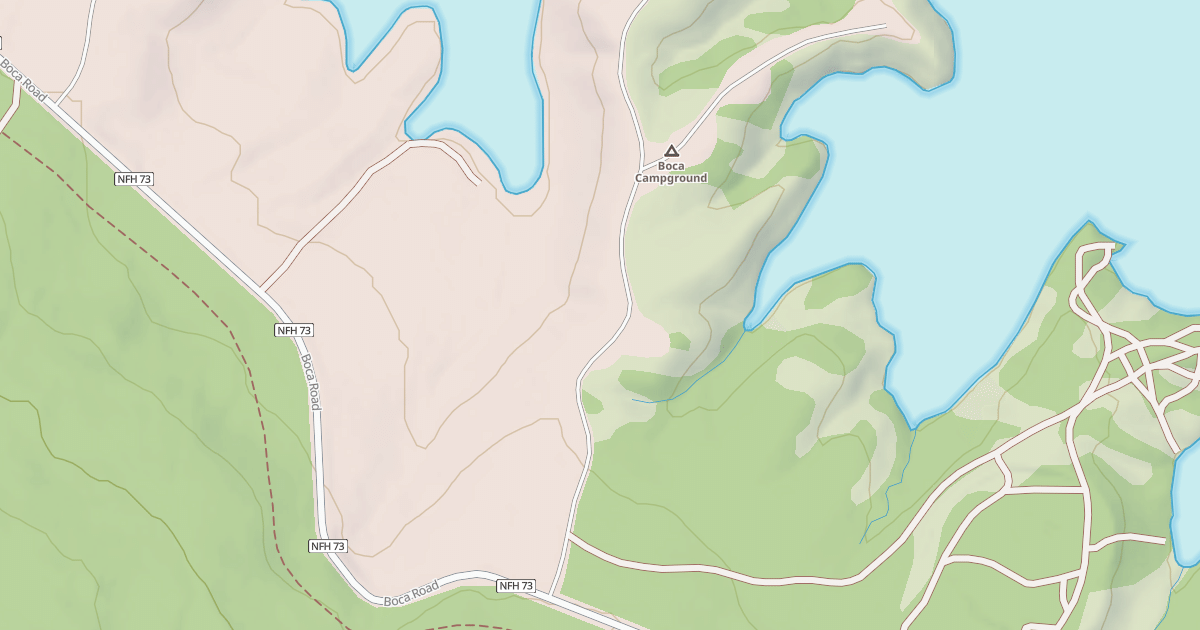 Map preview of BOCA CAMPGROUND