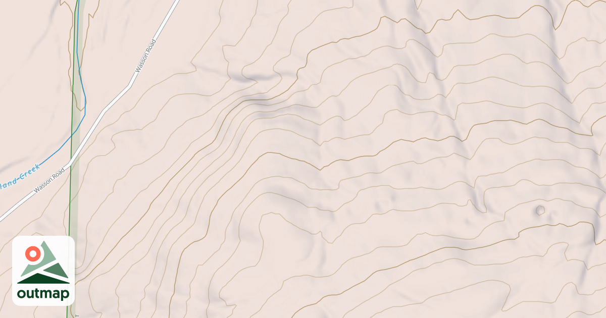 Map of SULPHUR RIDGE