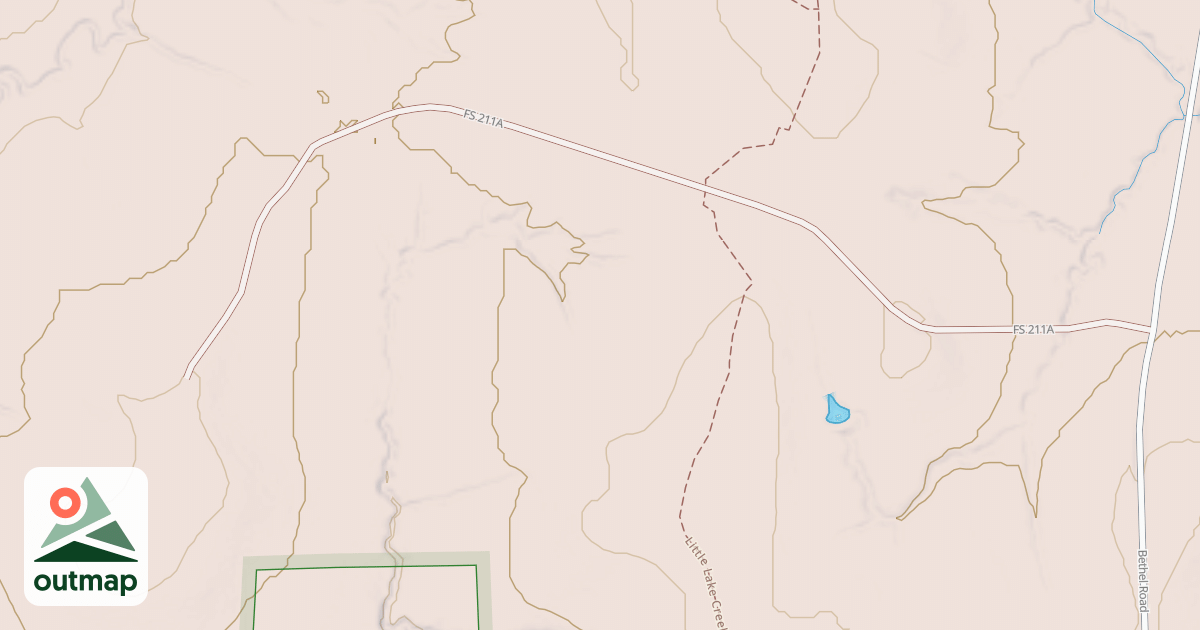 Map of BETHEL SPUR