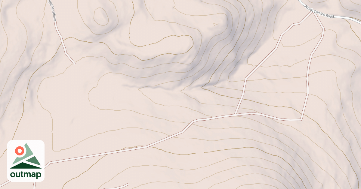 Map of North Middle