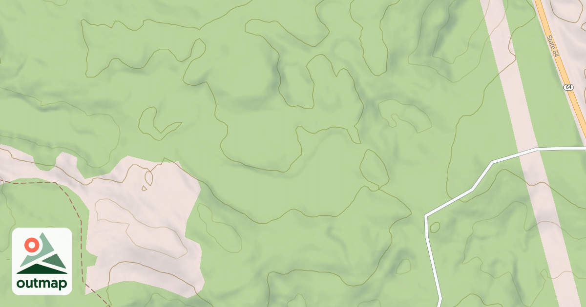 Map of Martineau Recreational Trails