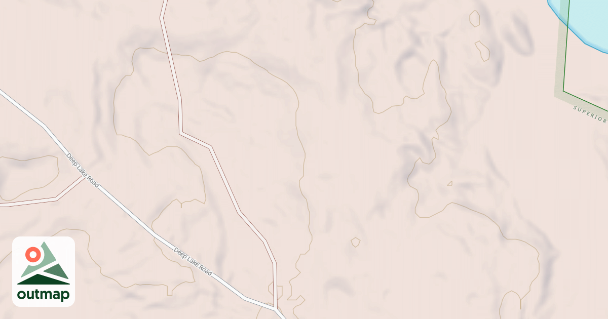 Map of CLOVER LAKE SPUR A