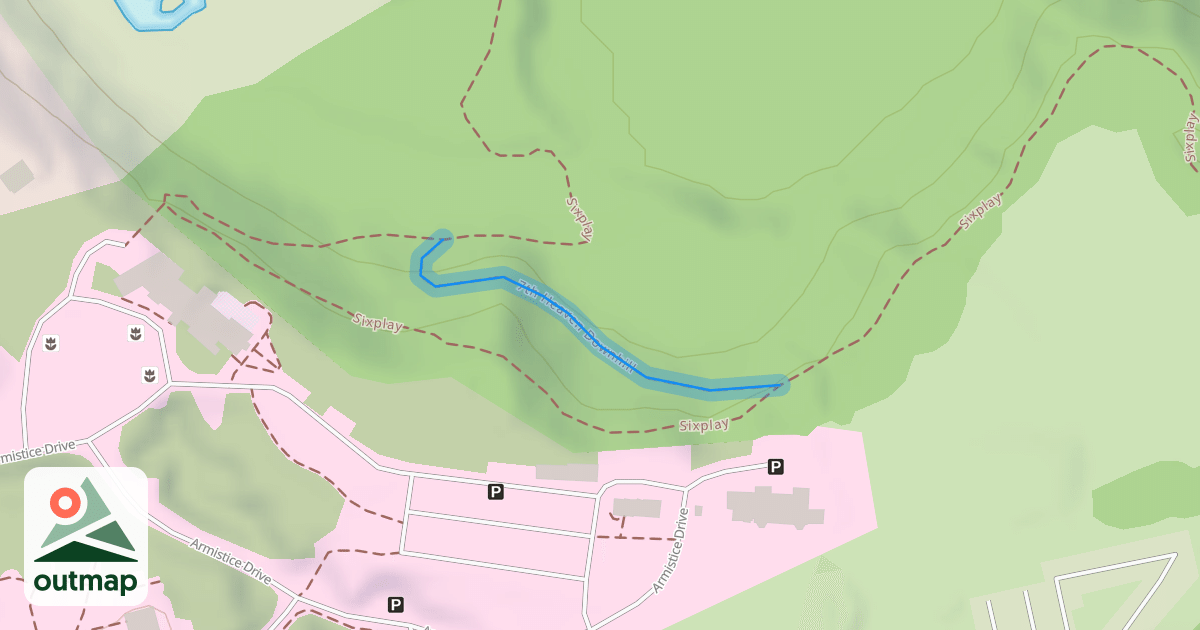 Map of 7th Heaven Downhill