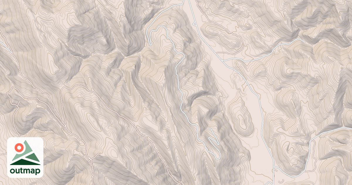 Map of Hornet Canyon Atv