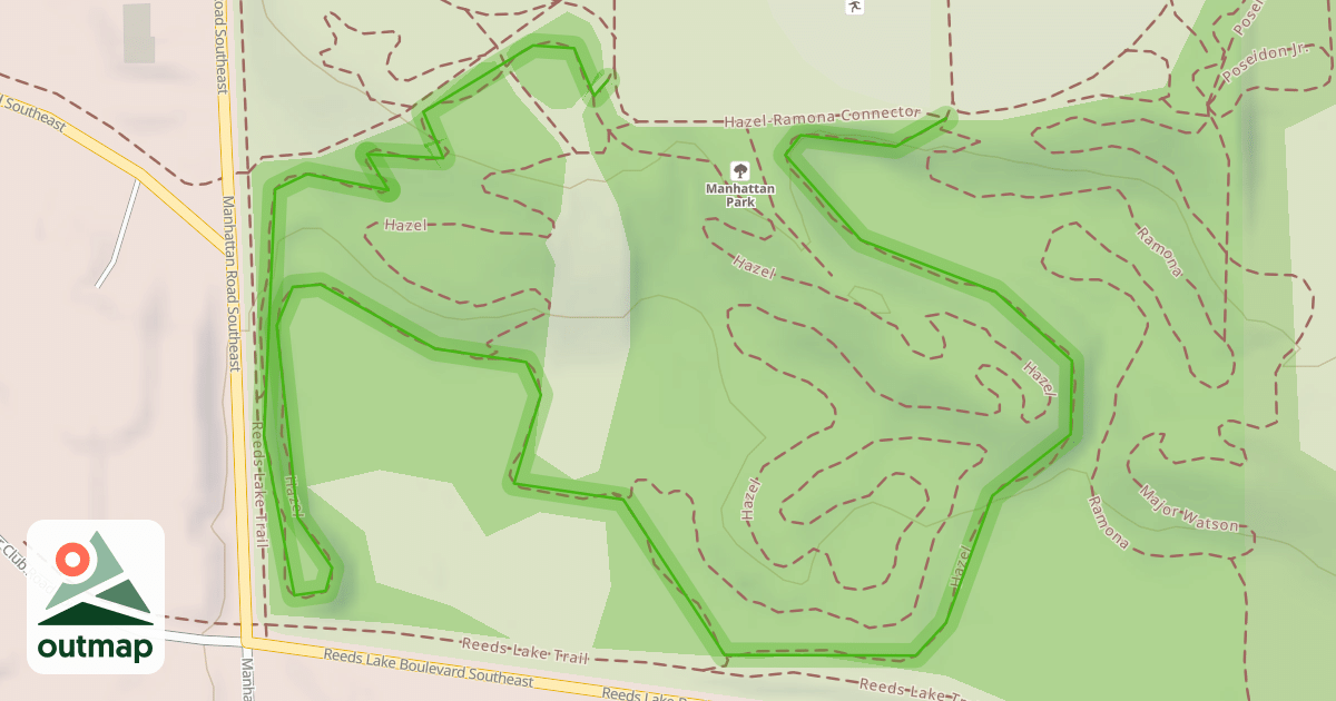 Map of Hazel