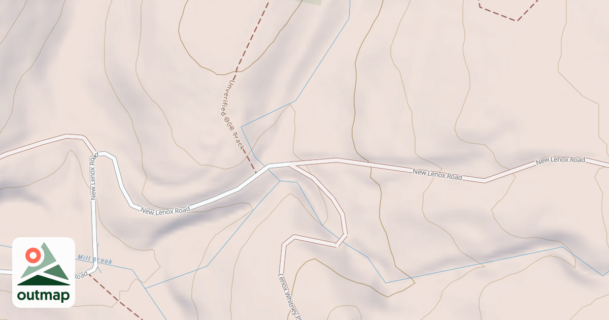 Map of New Lenox Road