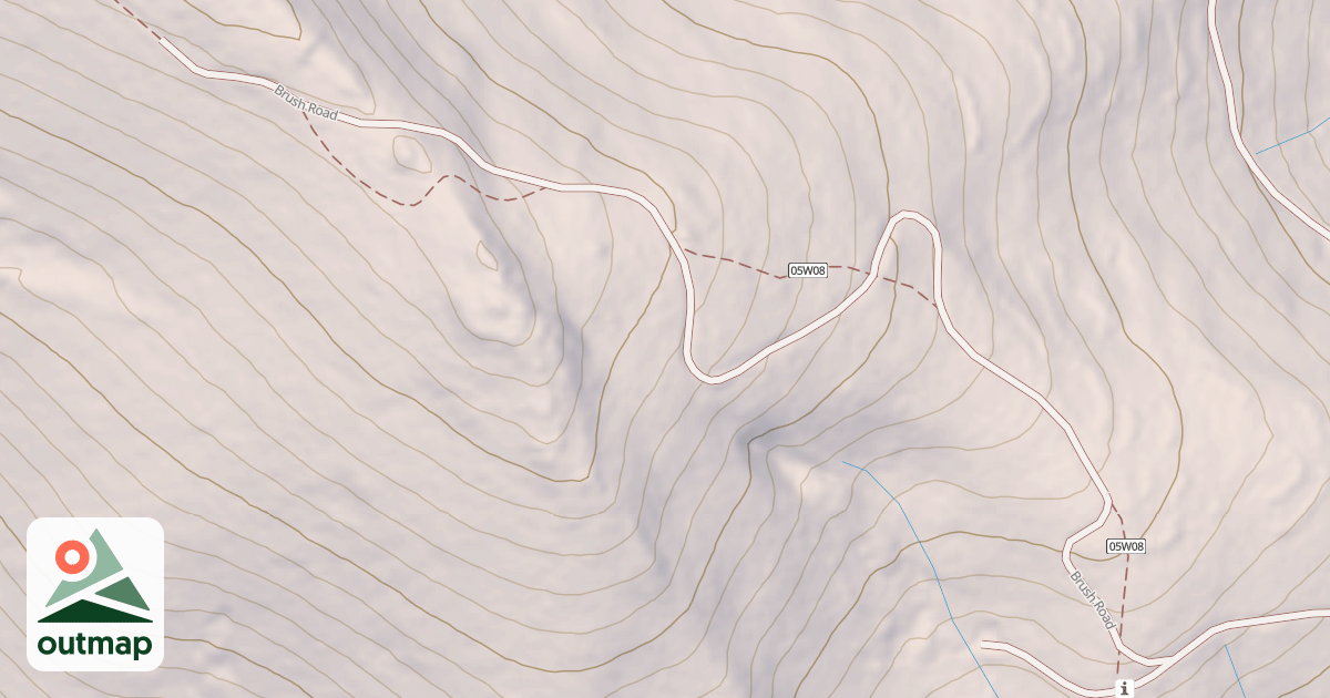 Map of BRUSH