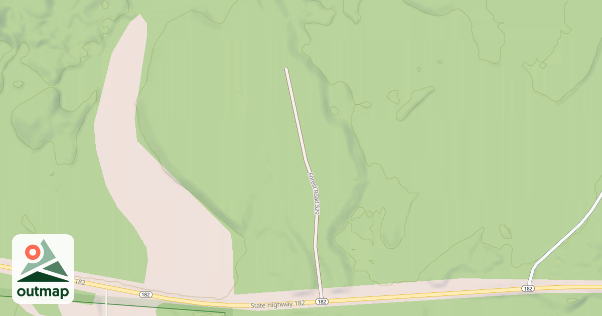 Map of FR 529