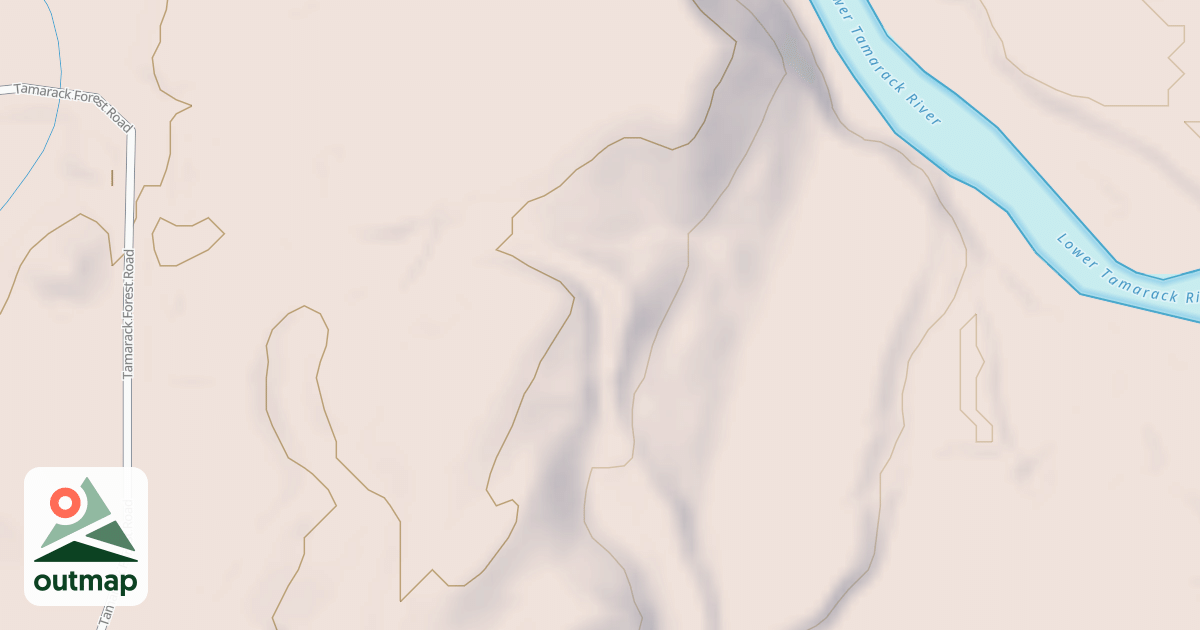 Map of Pine Riders Trail: St. Croix State Forest