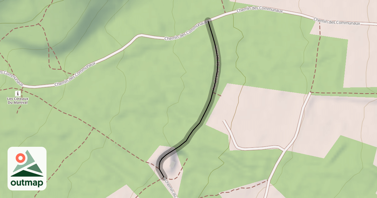 Map of Au-dessus de Bernin