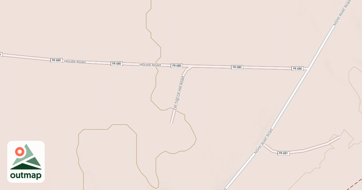 Map of ON TOP OF HILL