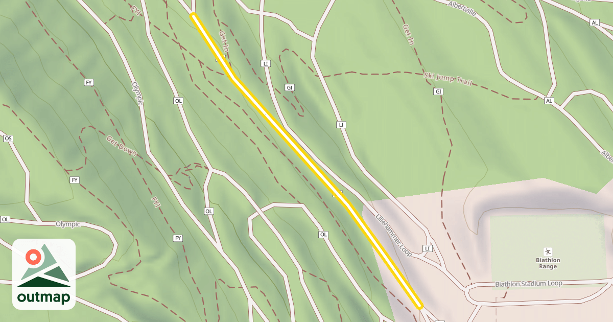 Map of Banff