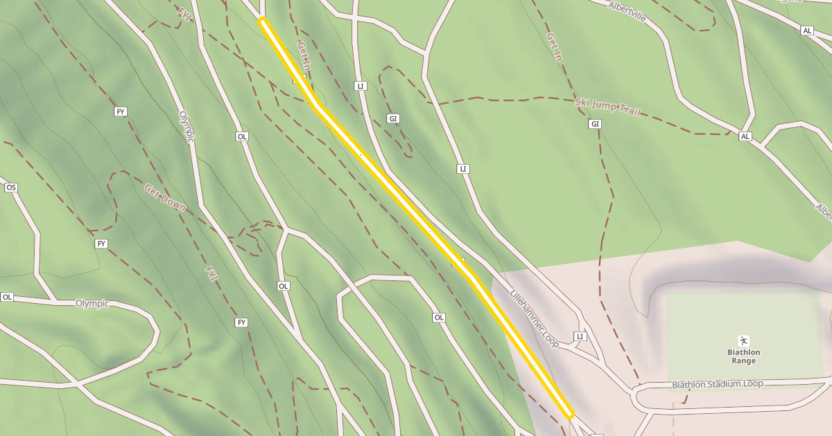 Map preview of Banff