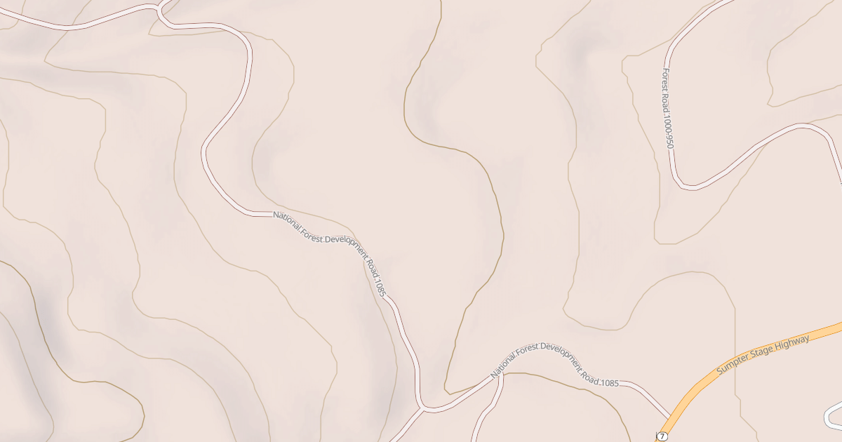 Map preview of USFS National Forest System Roads {27769FE7-5131-49AA-B34C-630ACAE5ED70}