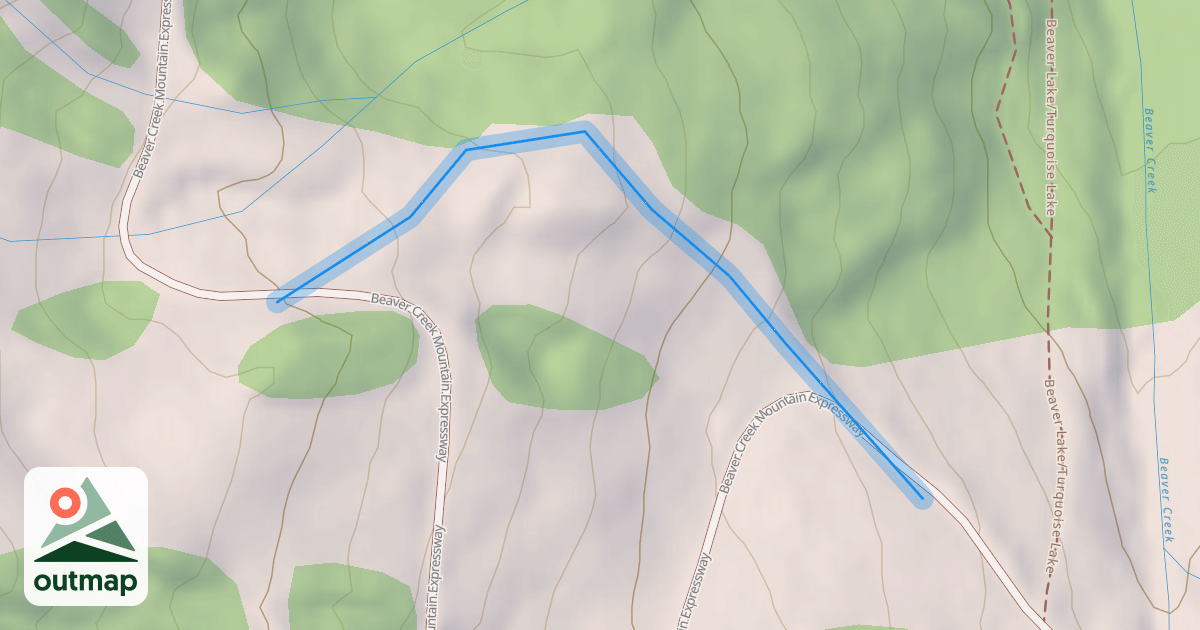 Map of Paintbrush