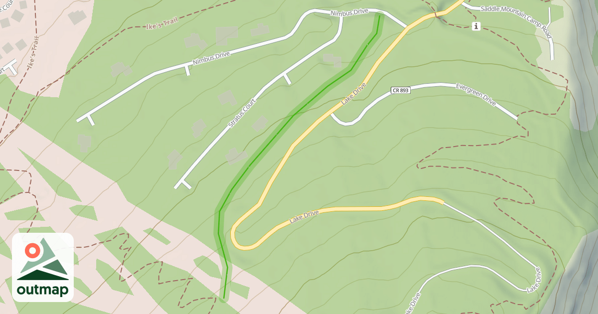 Map of Mamie's Way