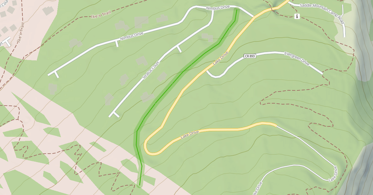 Map preview of Mamie's Way