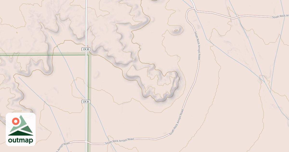 Map of ROCK ARROYO A