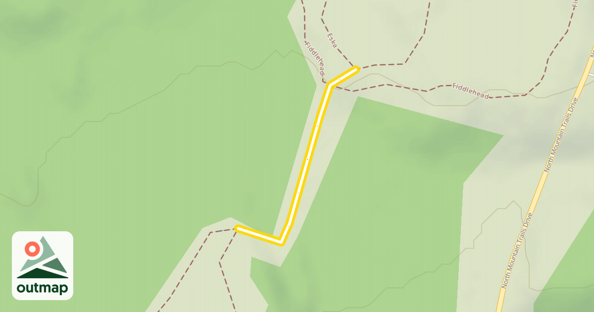 Map of Flattop Access