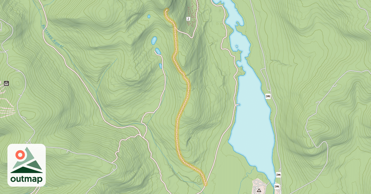 Map of La côte à Tabarnak