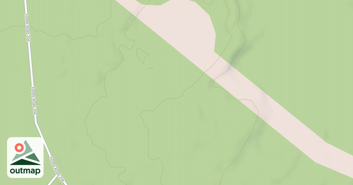 Map of FR 204PA