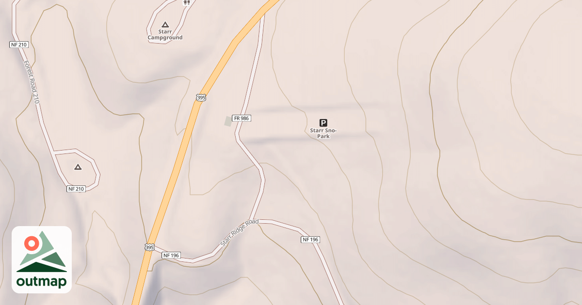Map of GPS RD LOC