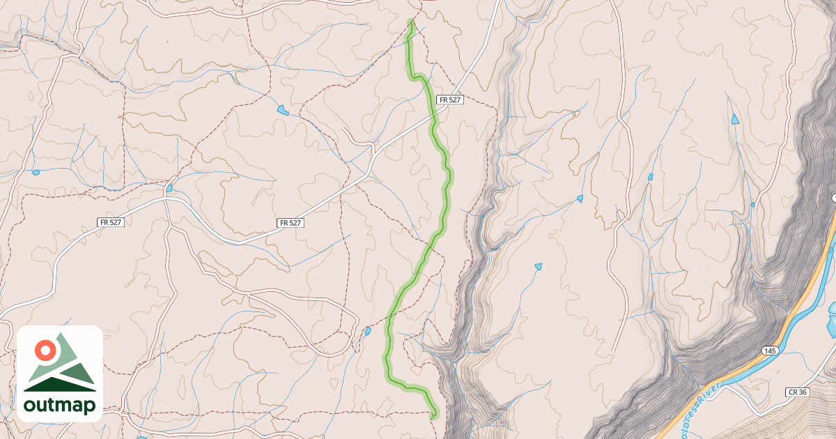 Map of Mcneil West Trail