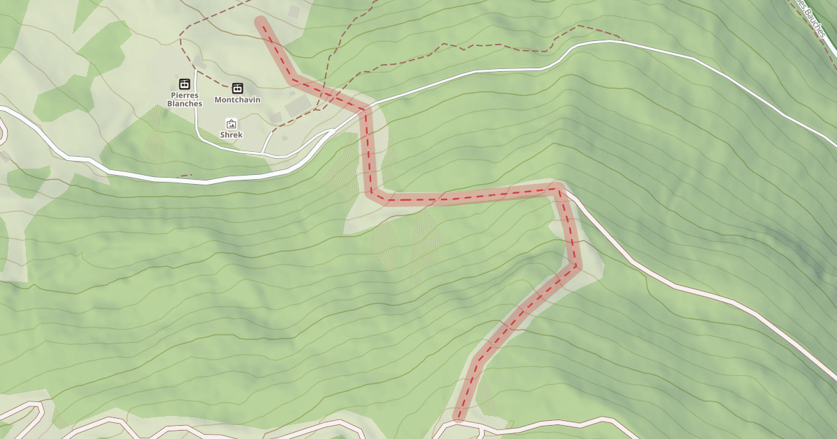 Map preview of Les Pelées