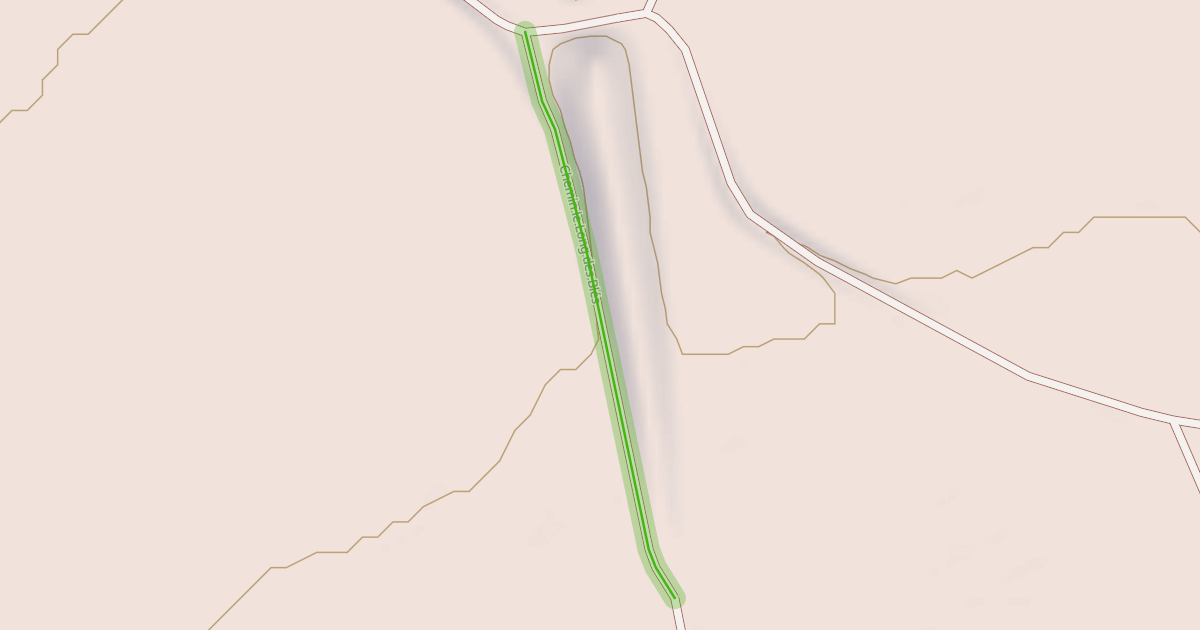 Map preview of Chemin le Long des Blés