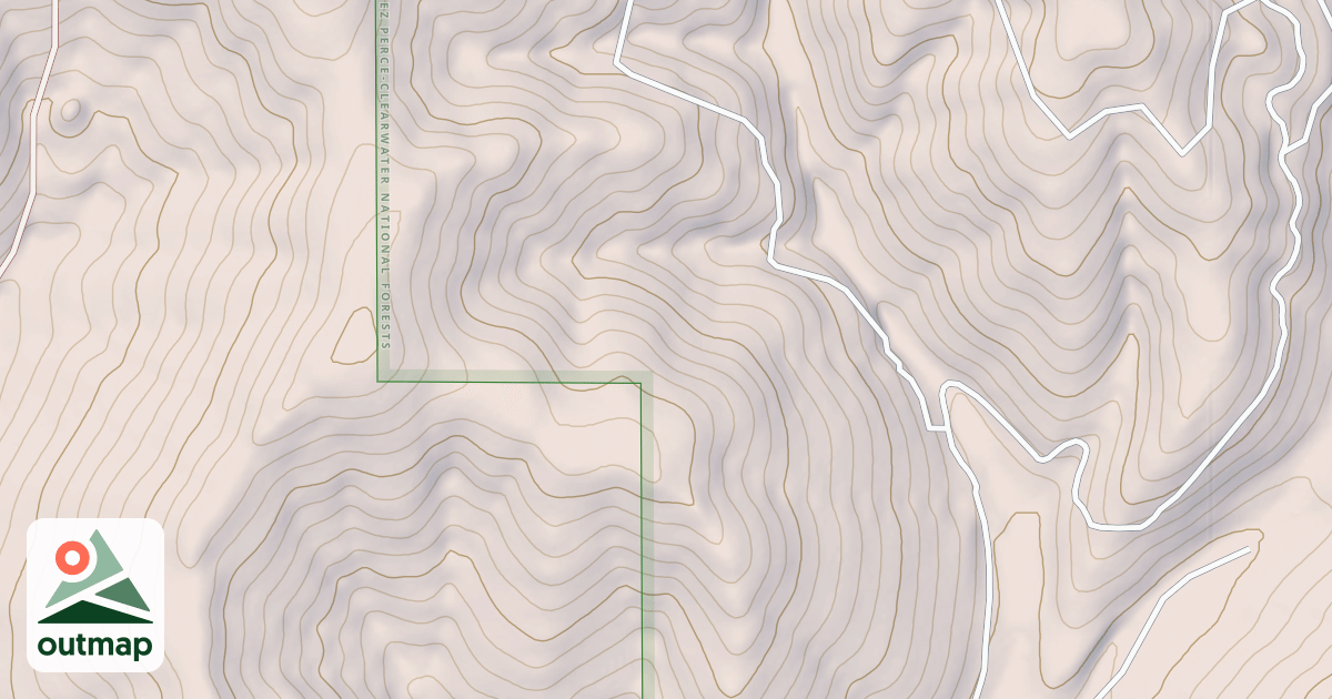 Map of CARRIE GULCH