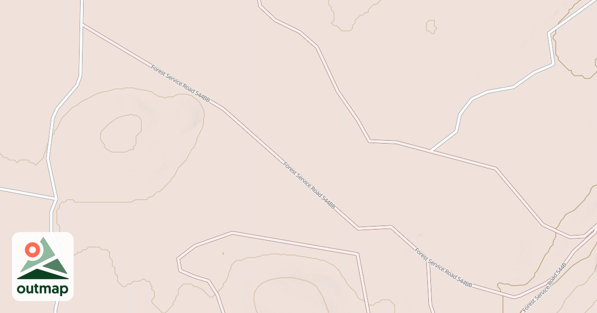 Map of USFS Motor Vehicle Use Map Roads {79210347-B890-48E5-AA30-A0DBE8C1E805}