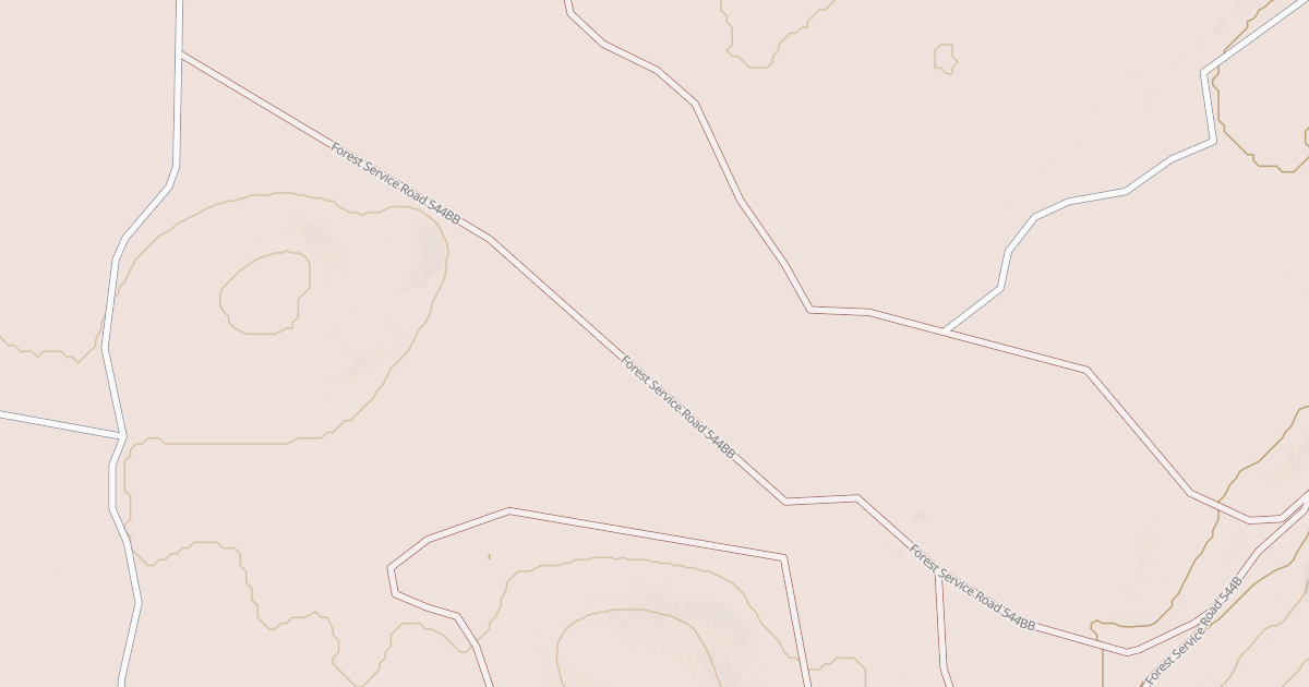 Map preview of USFS Motor Vehicle Use Map Roads {79210347-B890-48E5-AA30-A0DBE8C1E805}